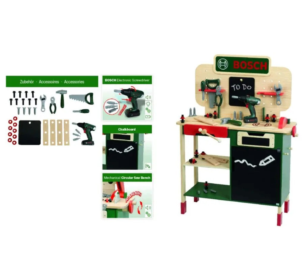 Bosch Wooden Workshop with Klein Tools Tool type hammer