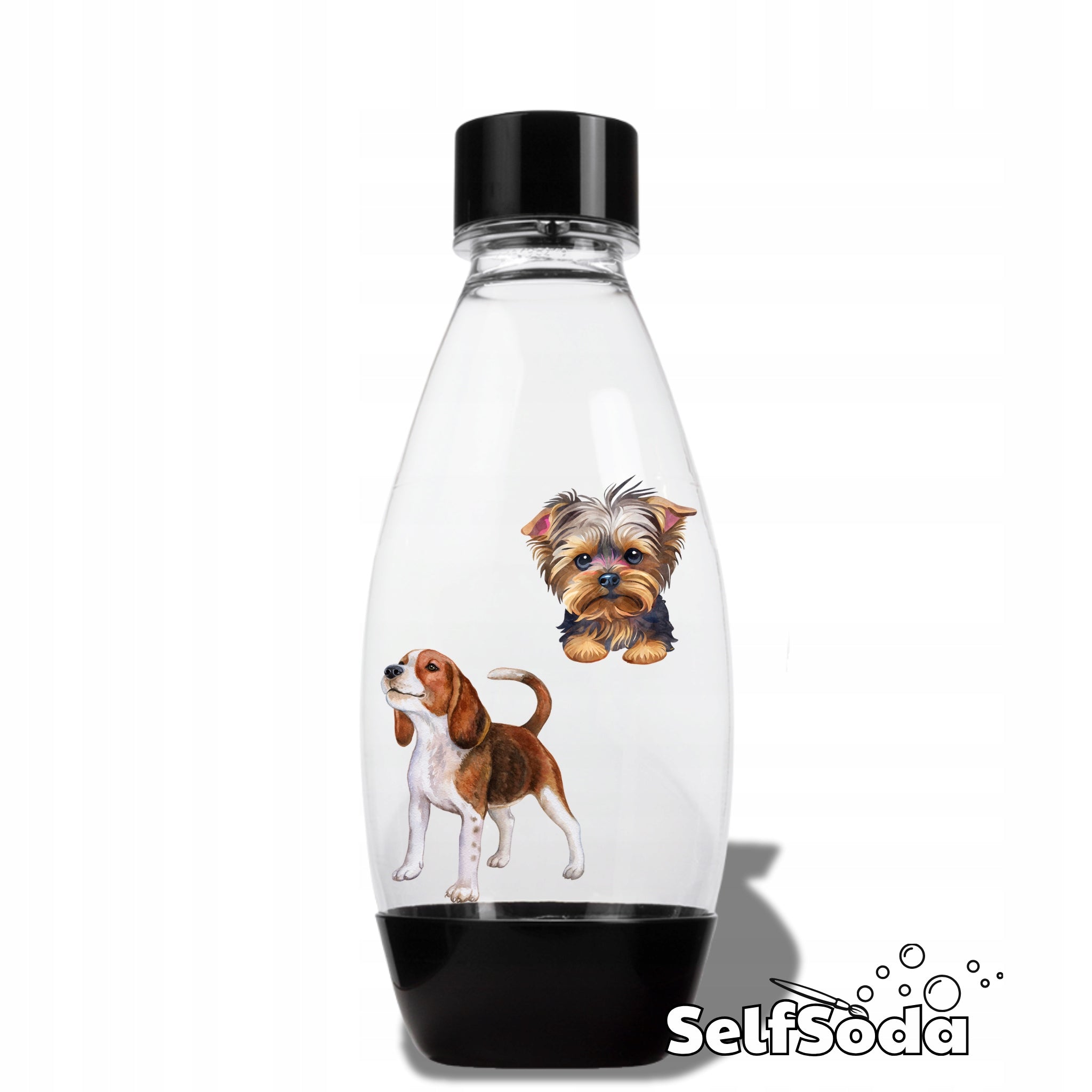 Bottle SodaStream FUSE 0,5L personalized Dogs with name and other designs Manufacturer code Sodastream