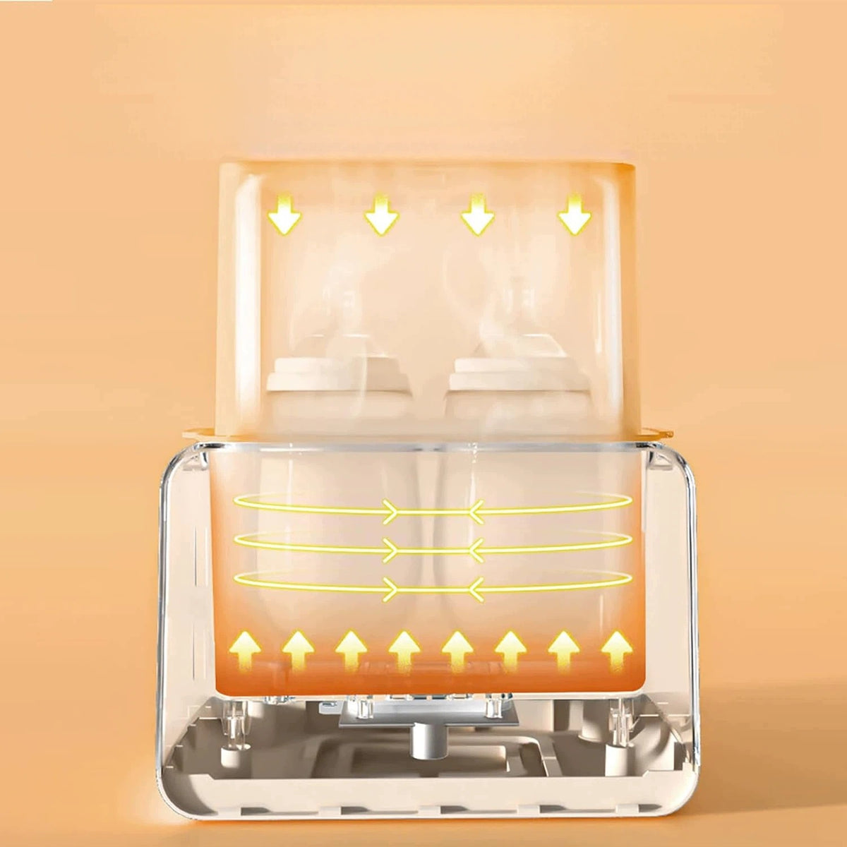 Bottle Warmer Double Sterilizer 2in1 Electric Evaporator Packaging status original
