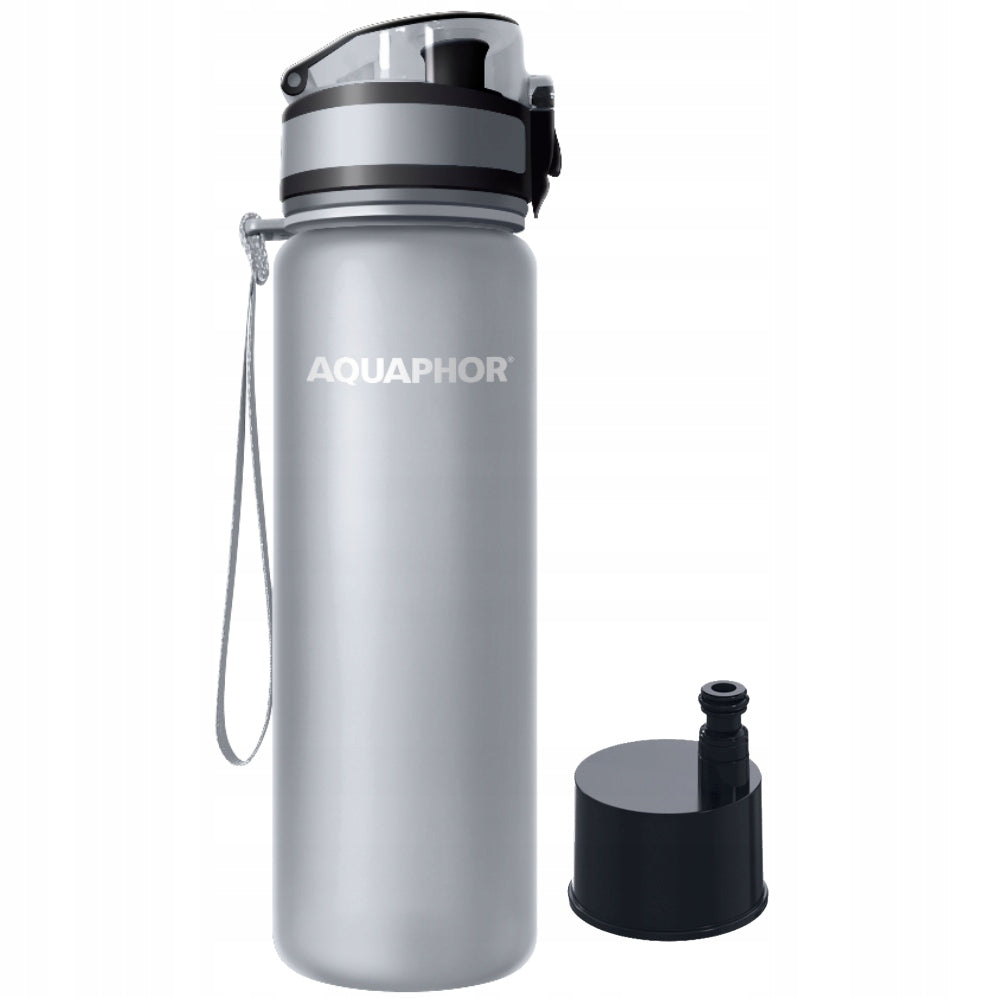 Bottle Water Filter Bottle 0,5L Aquaphor City Grey Carbon Filter x3 Packaging status original