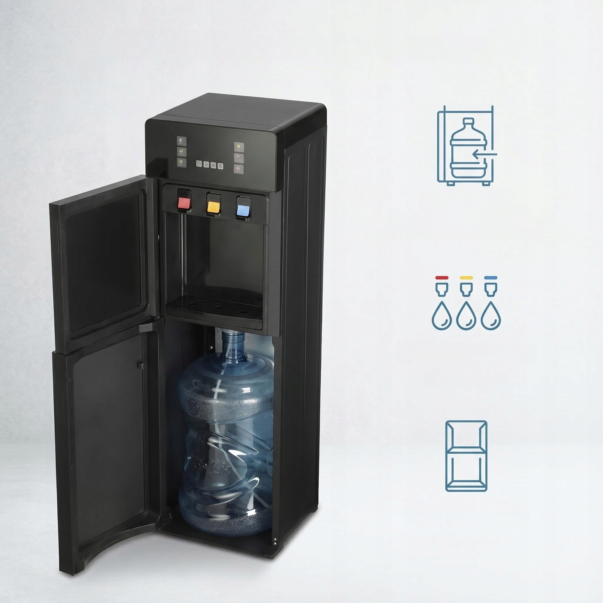 Bottom Loading Water Cooler Dispenser, Hot & Cold Standing Water Dispenser Packaging status original
