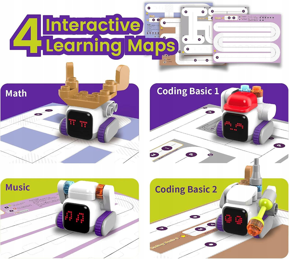 Botzees Mini Robot for Learning Coding Educational Toy Manufacturer code 83123