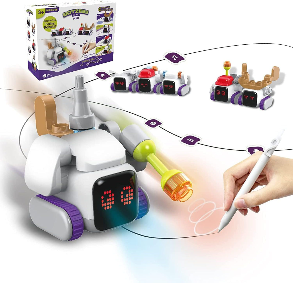 Botzees Mini Robot for Learning Coding Educational Toy