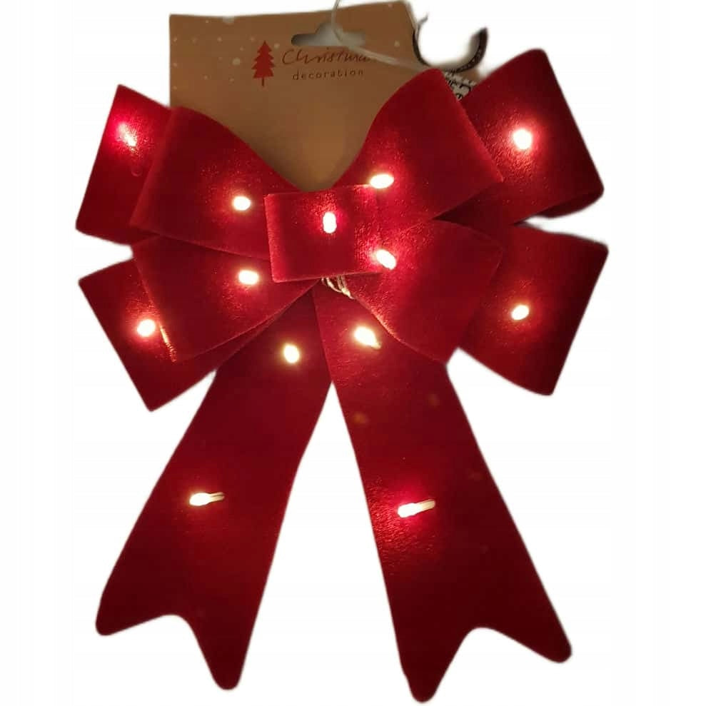 Bow Decorative 25CM LED Christmas Decoration