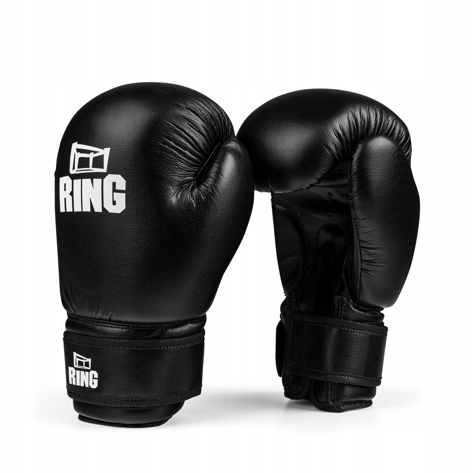 Boxing Gloves 10 OZ for Boxing COMBAT Black RING-SPORT Sparring