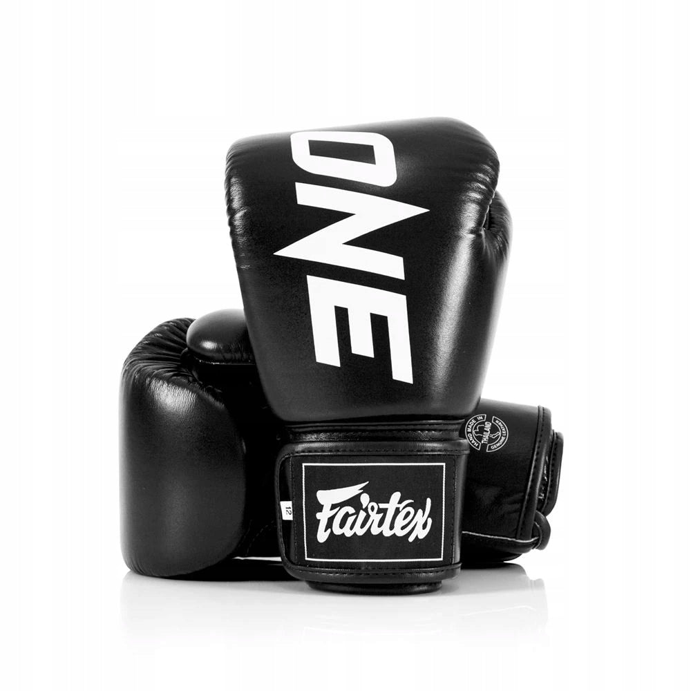 Boxing Gloves Fairtex BGV1 ONE 12oz Genuine Leather Black