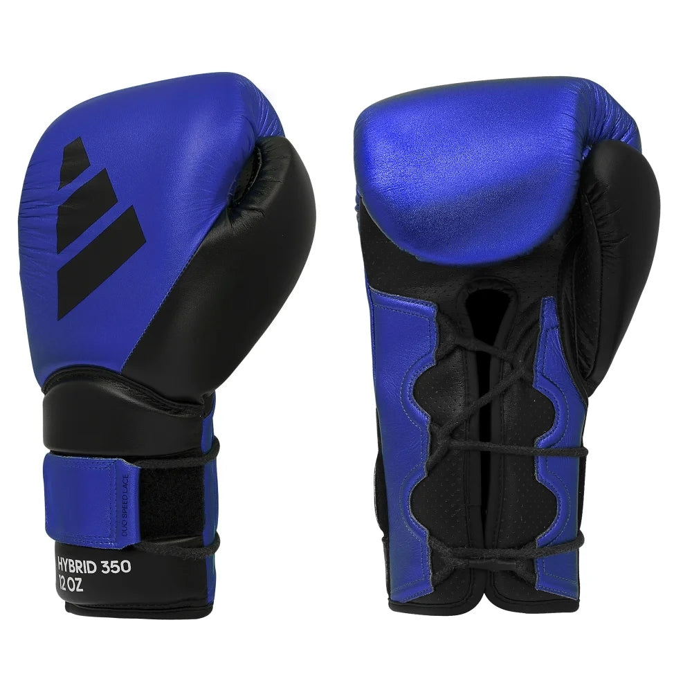 Boxing gloves Adidas Hybrid 350 Navy/Black - Weight: 12 OZ