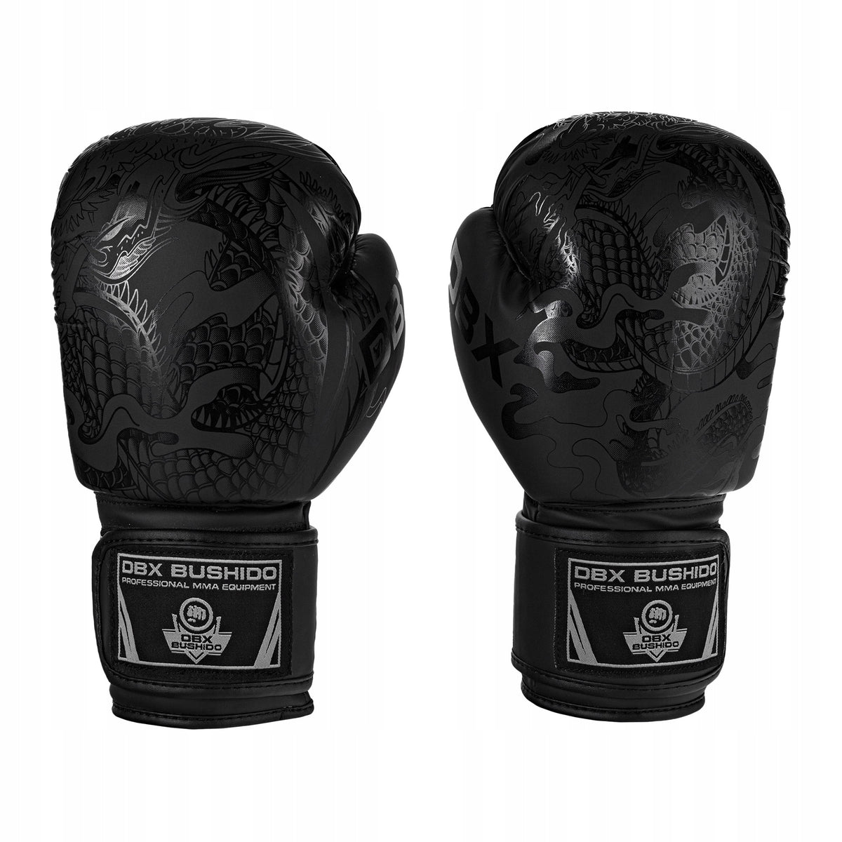 Boxing gloves DBX BUSHIDO "Black Dragon" black B-2v18 8 oz