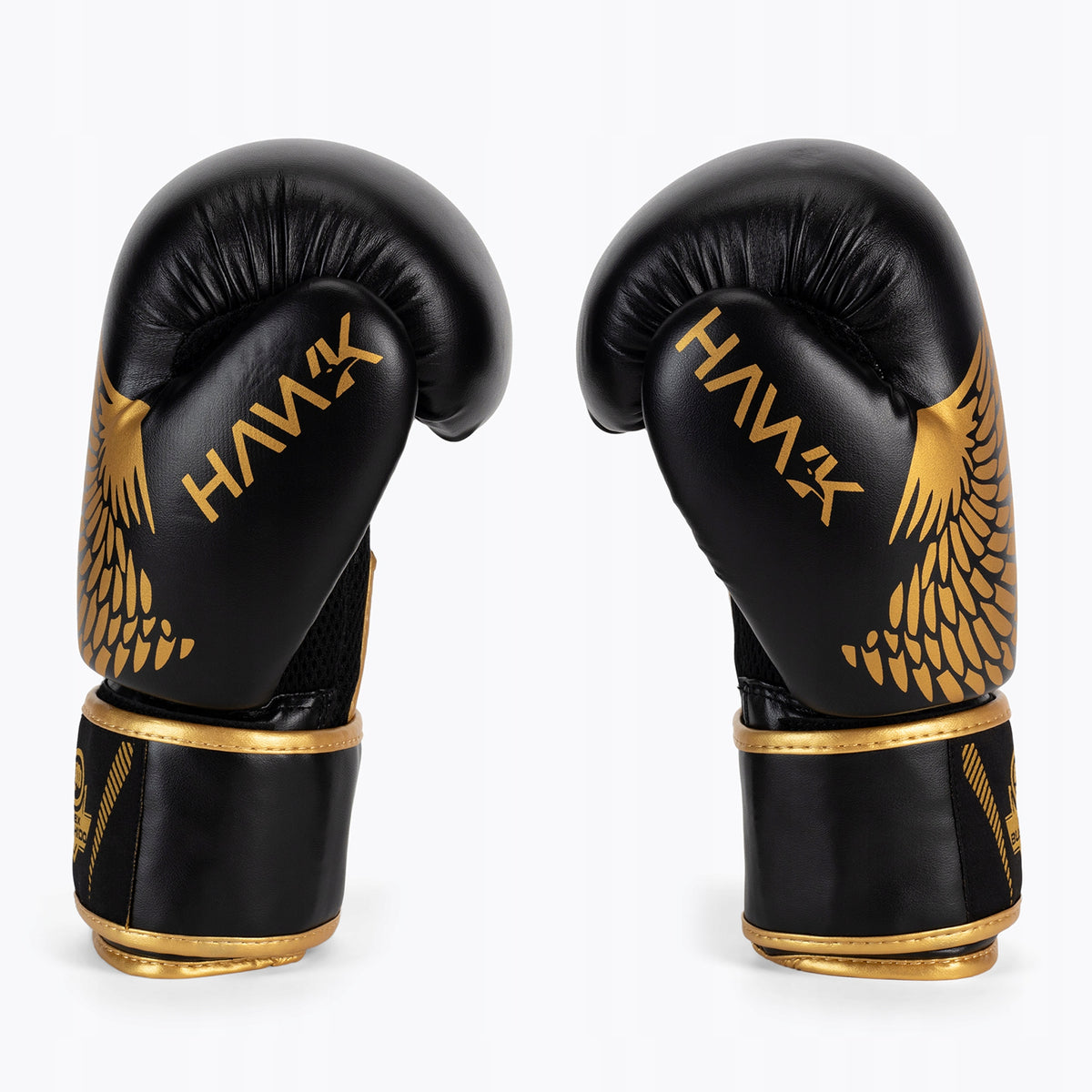 Boxing gloves DBX BUSHIDO "HAWK" Active Clima black-gold 14 oz Brand DBX BUSHIDO