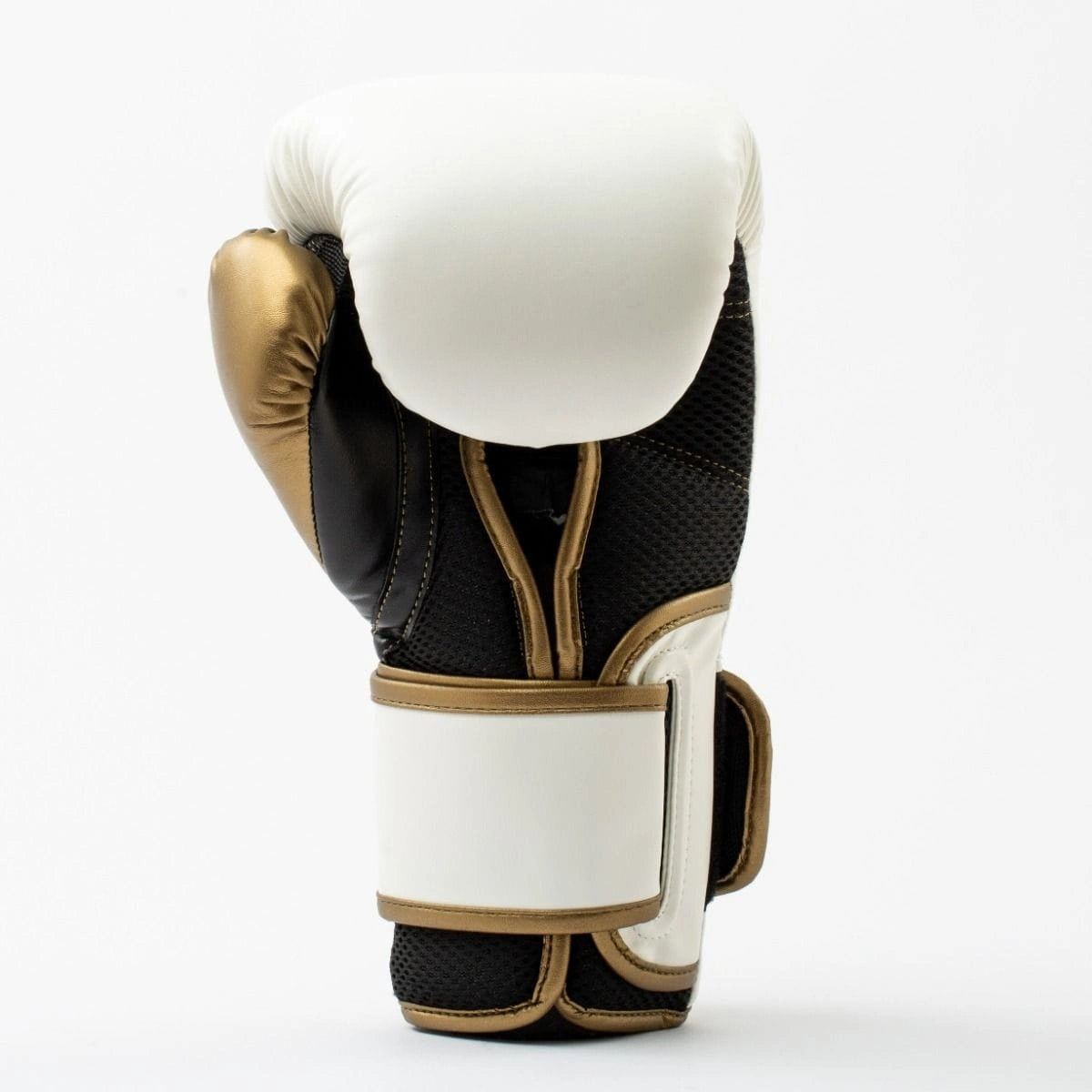 Boxing gloves Everlast for kickboxing Powerlock 2 white 14oz Brand Everlast