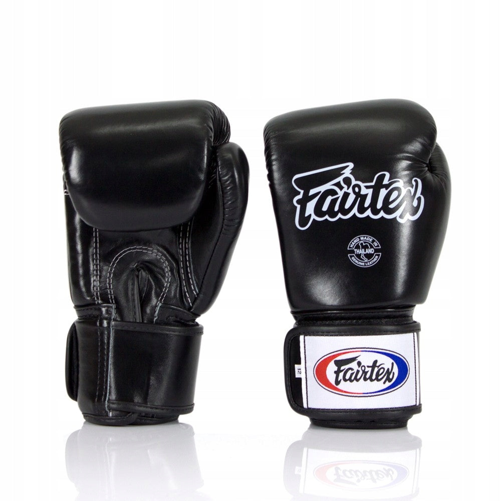 Boxing gloves Fairtex Universal "Tight-Fit" Design black Brand Fairtex
