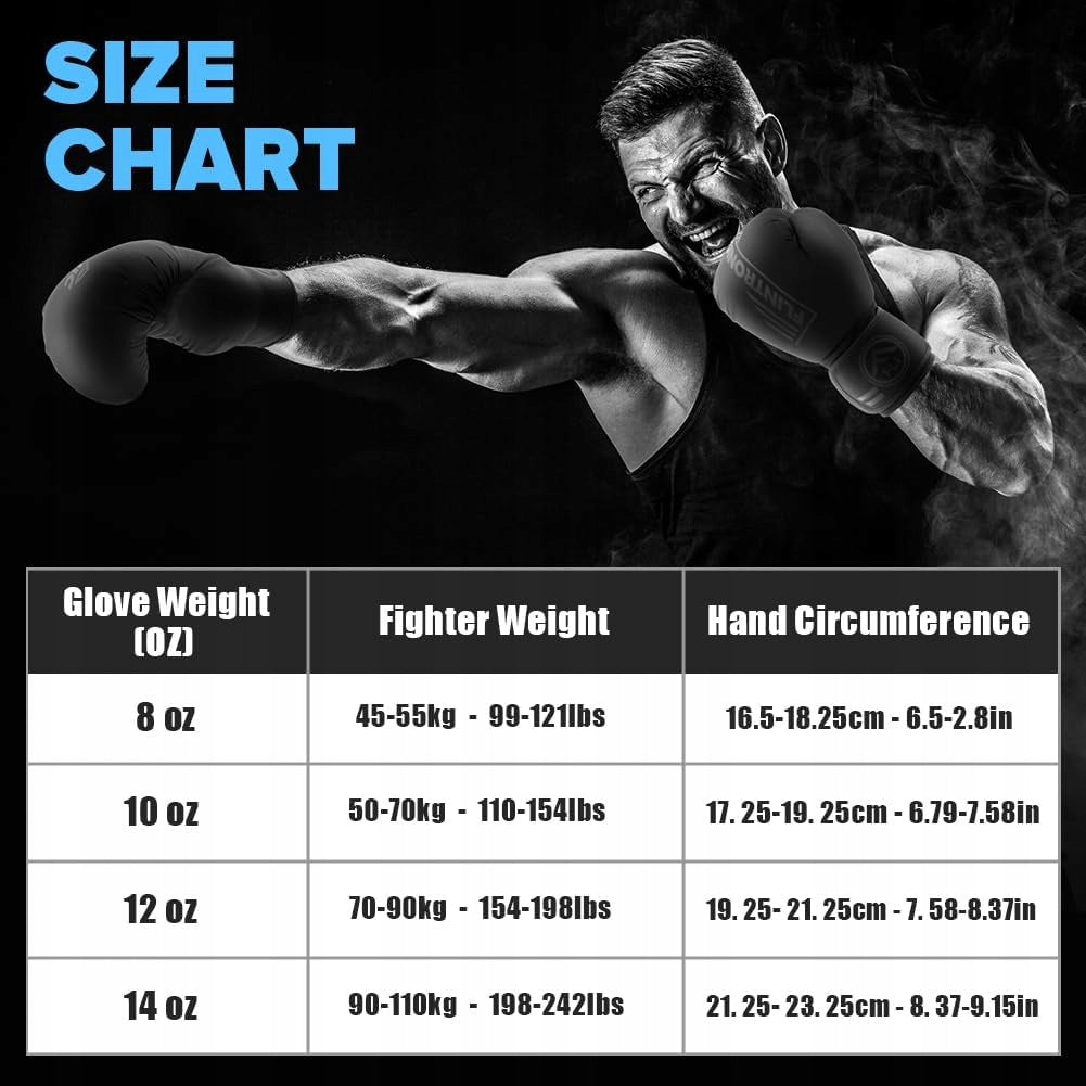 Boxing gloves Flintronic F1-QJST-6010001-FBA 8 oz Weight of gloves 8 oz