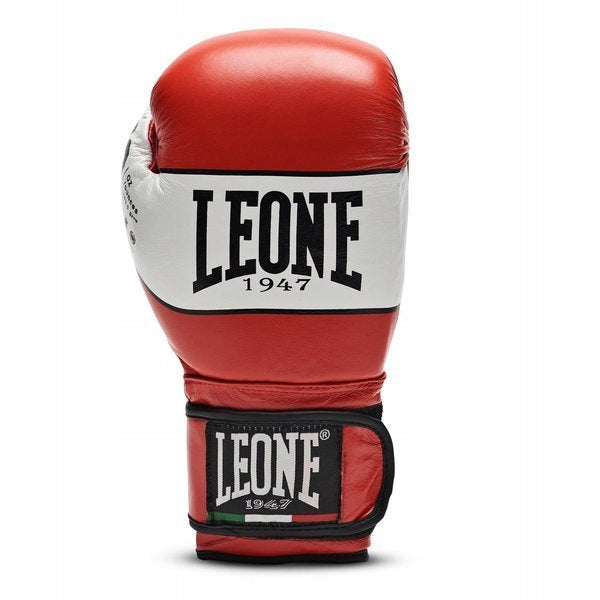 Boxing gloves LEONE 1947, Unisex Adult, Red, 14 OZ Manufacturer code GN047
