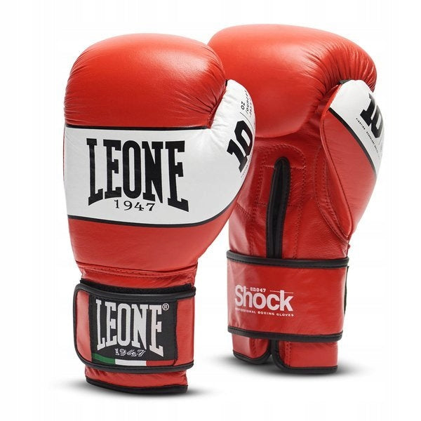 Boxing gloves LEONE 1947, Unisex Adult, Red, 14 OZ