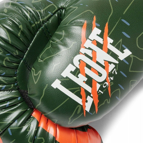 Boxing gloves Leone Primal Instinct green 12oz Manufacturer code 8055590001007
