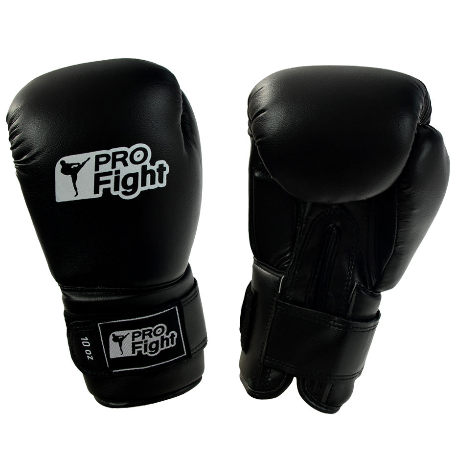 Boxing gloves Profight PVC black SIZE 10