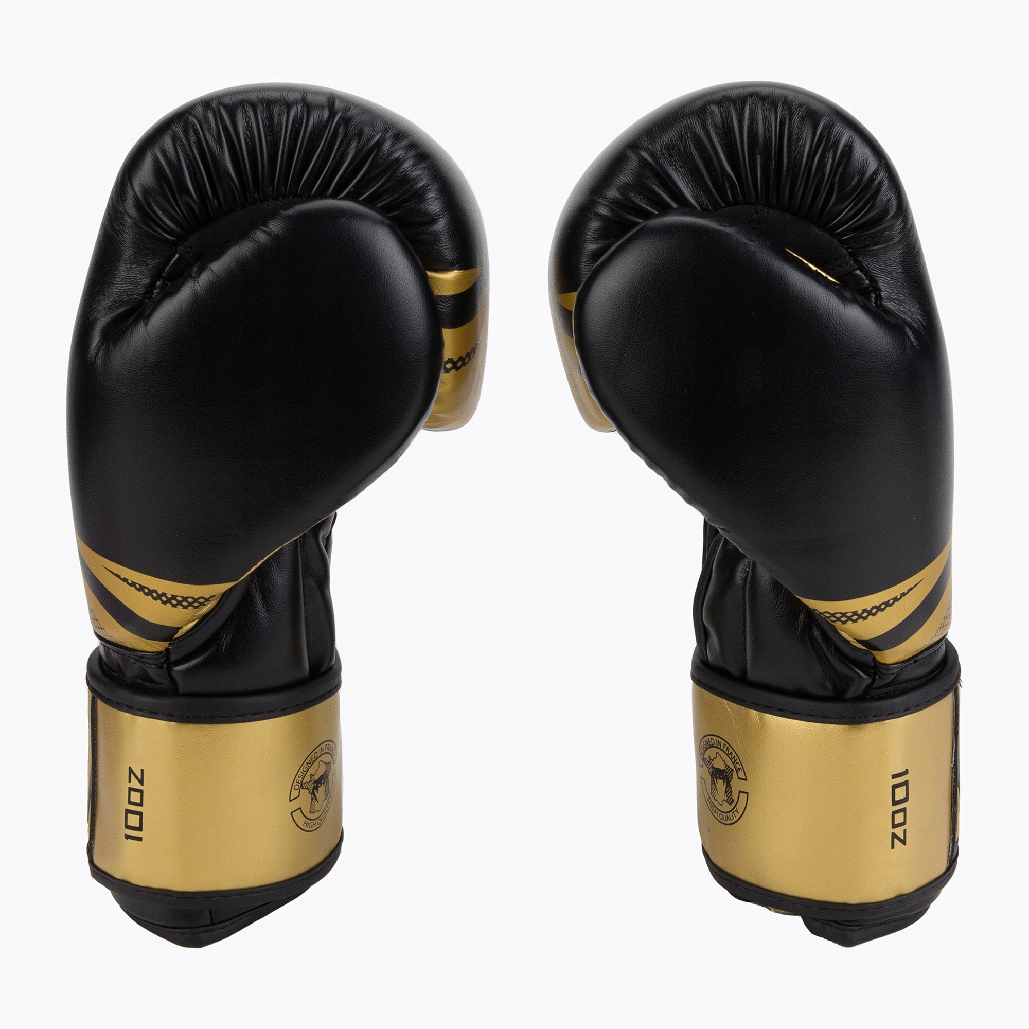 Boxing gloves Venum Challenger 3.0 black/gold 16 oz Weight of gloves 16 oz