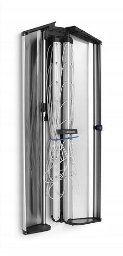 Brabantia - WallFix - wall dryer 24 m - steel housing - lockable Total height 184 cm