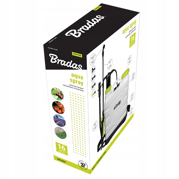 Bradas Backpack Sprayer 16l garden Power supply handheld