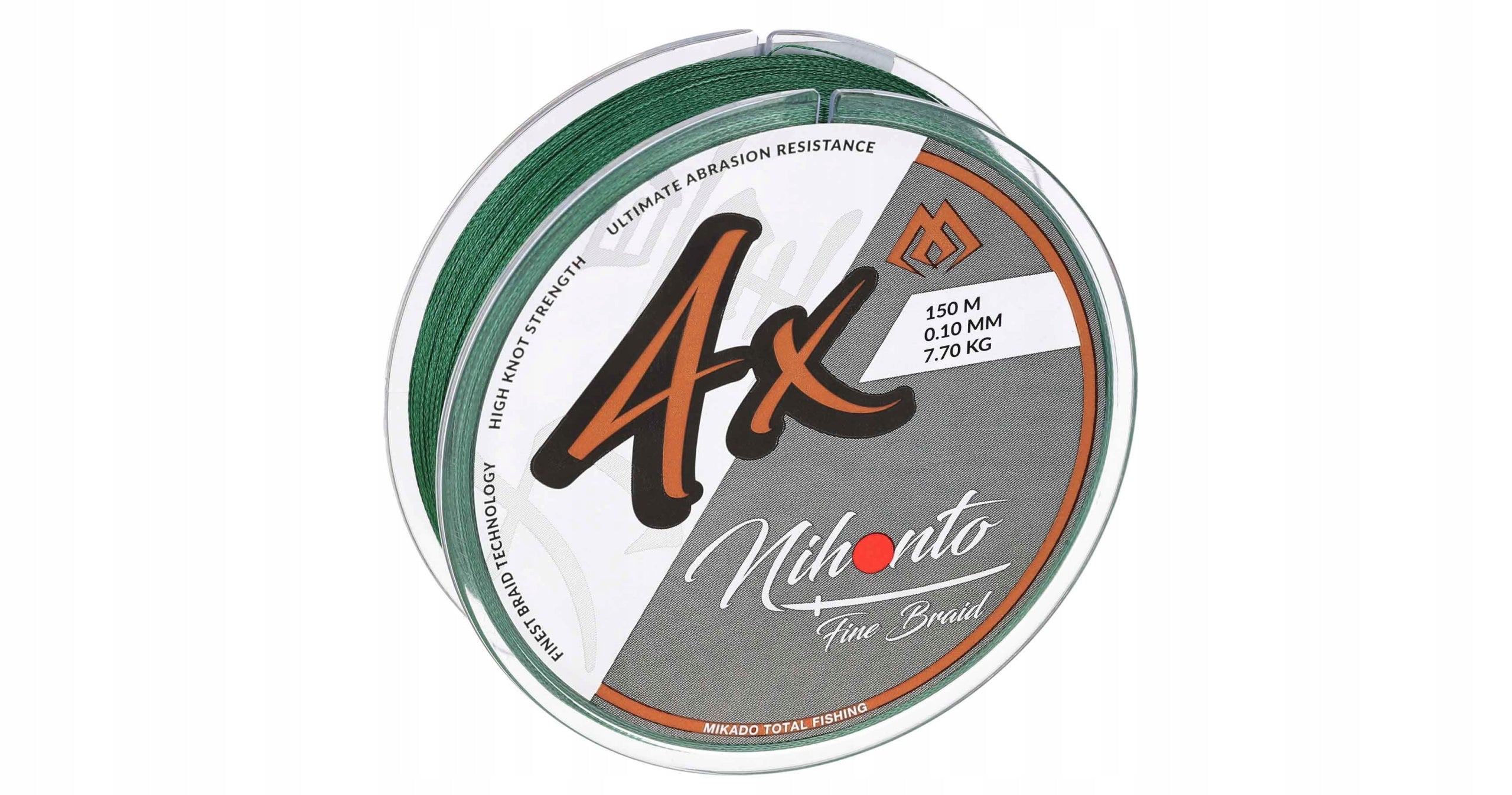 Braid Mikado NIHONTO FINE BRAID - 0.23mm/20.2kg/150m GREEN Manufacturer code Z19G-023