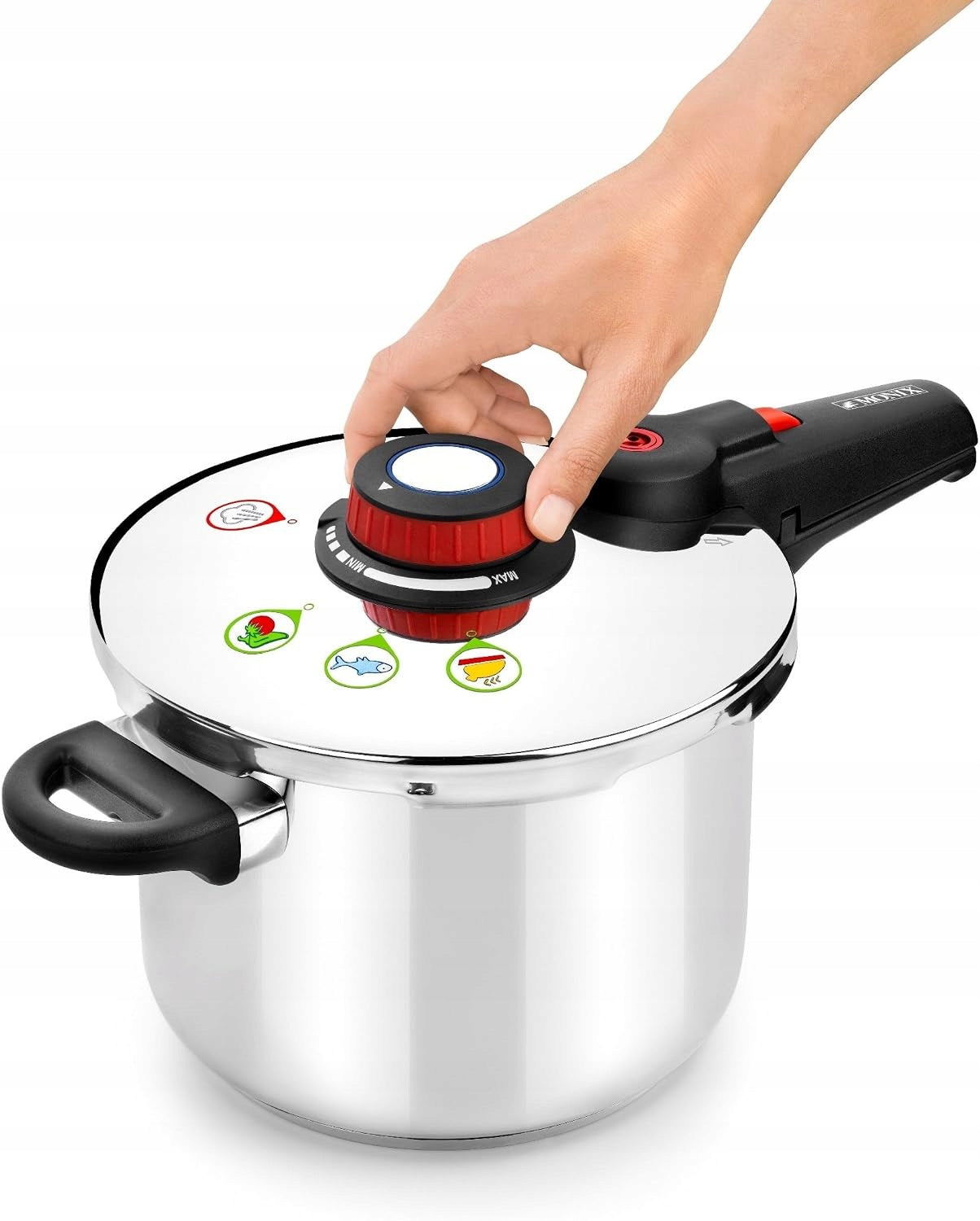 Braisogona Monix Selecta pressure cooker 7L stainless steel Induction Capacity 7 l