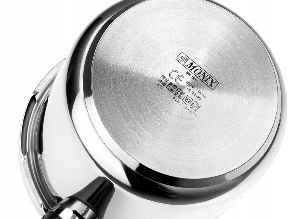 Braisogona Monix pressure cooker, steel Capacity 10 l