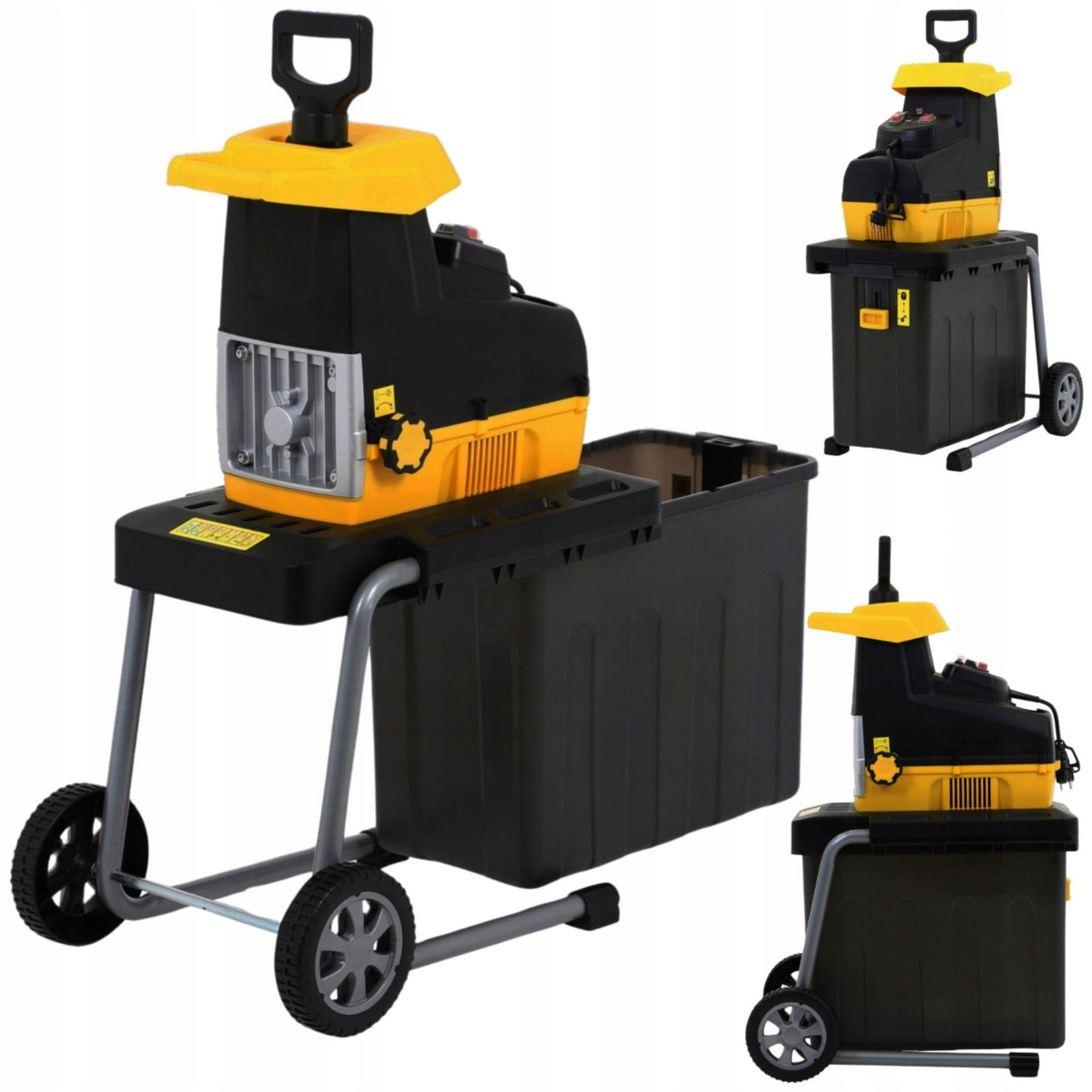 Branch Shredder Electric Milling Self-priming Chipper 3800W 44mm
