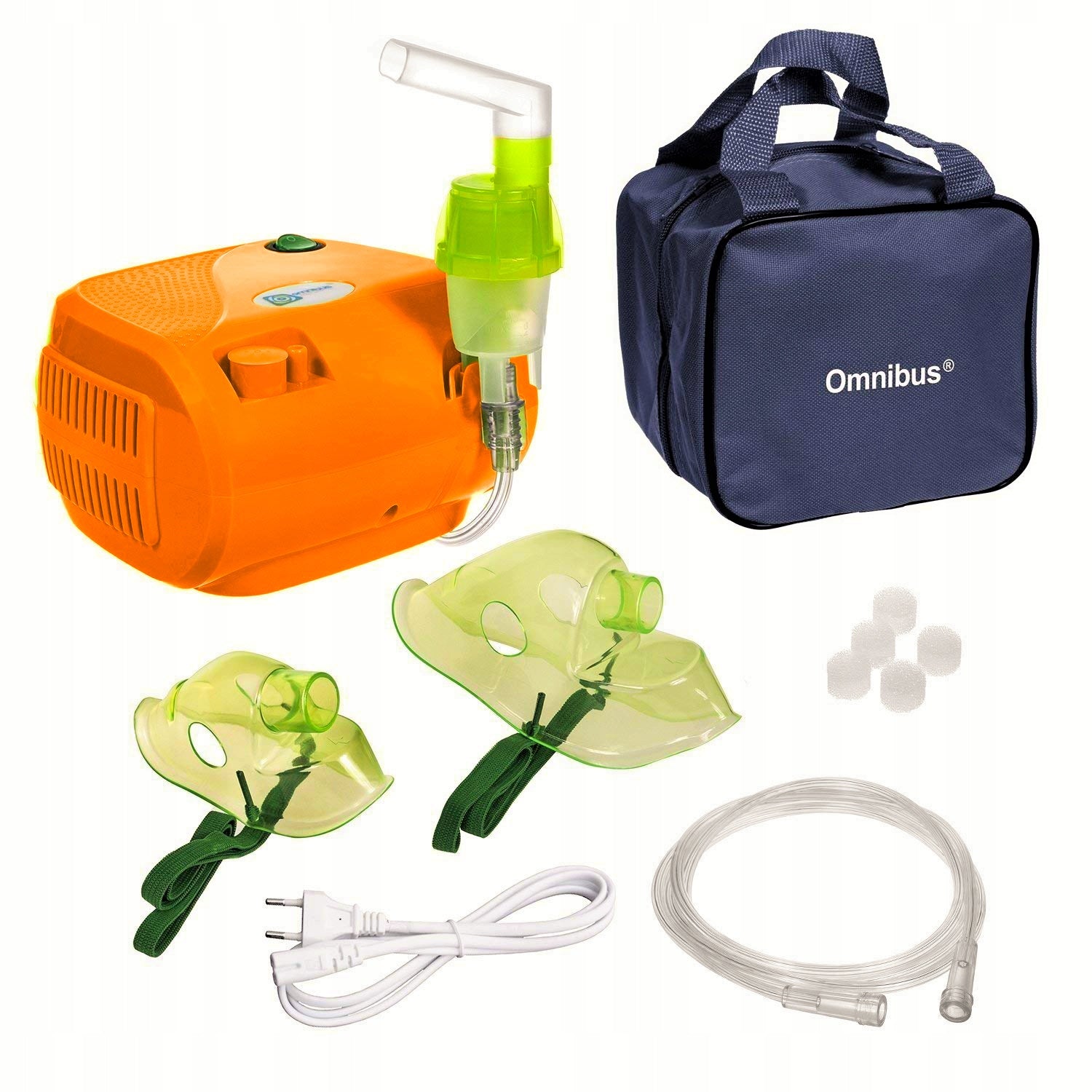 Branded nebuliser inhaler OMNIBUS BR-CN116 ORANGE Medical device yes