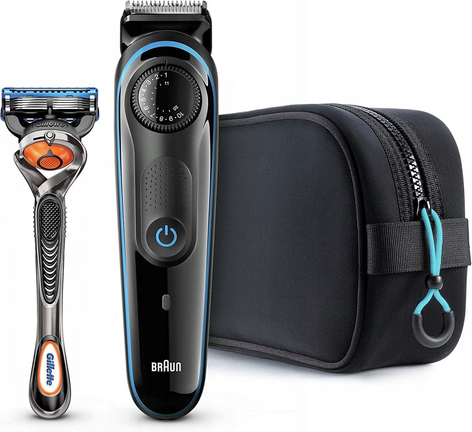 Braun Beard Trimmer BT3940TS Set Gillette Fusion5 ProGlide Manufacturer code BT3940TS