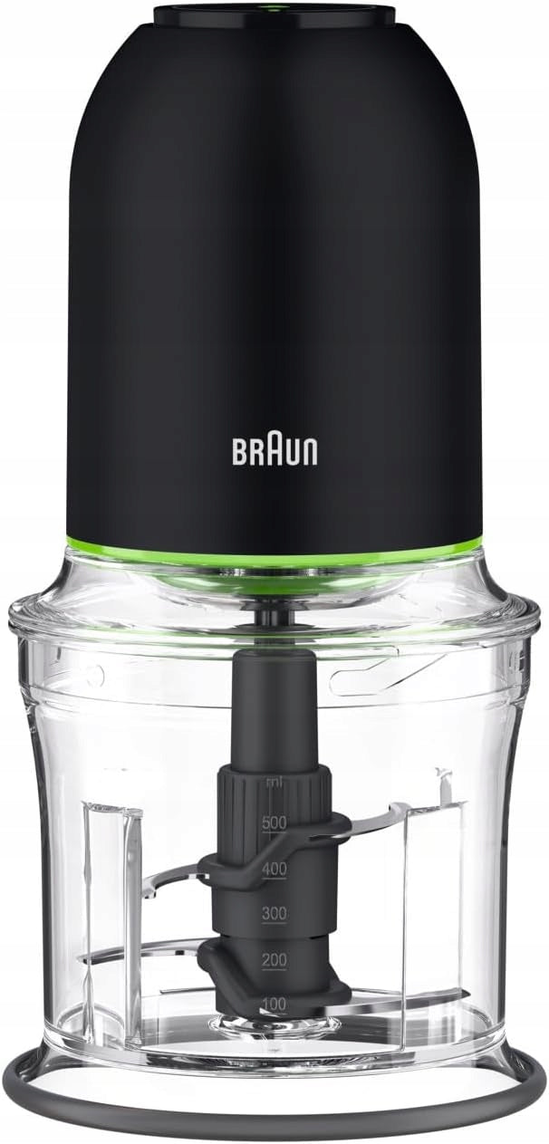 Braun CH3011BK Shredder 500W Strong Ice Meat Herb Vegetable Chopper