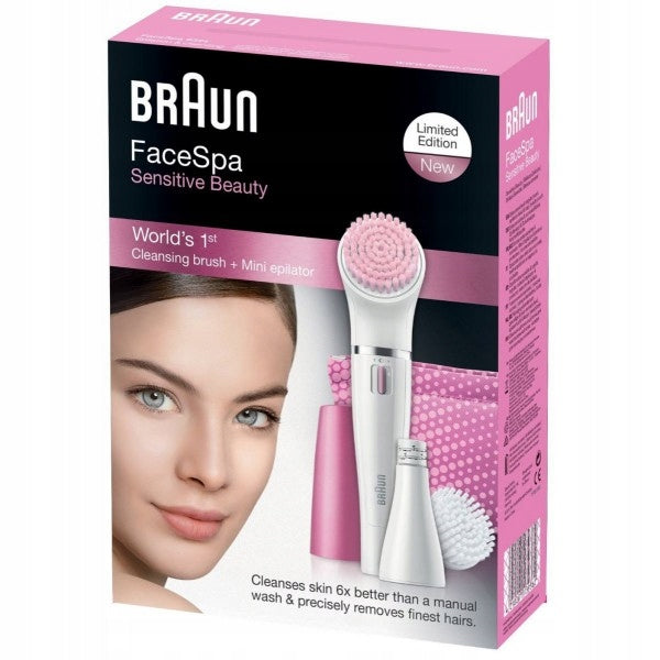 Braun FaceSpa Brush and epilator SE832s Brand Braun