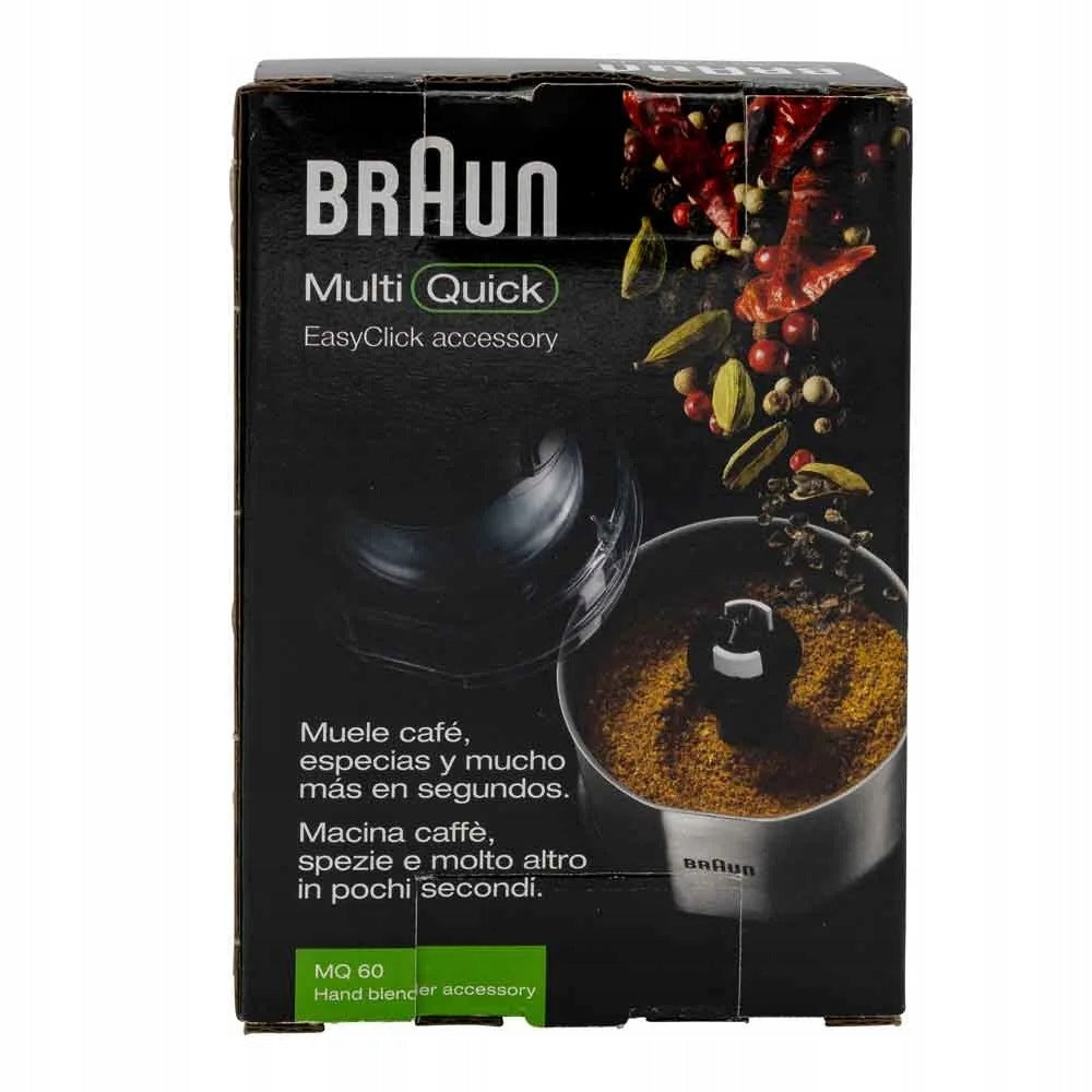 Braun MQ 60 Kaffeemühle, Edelstahl