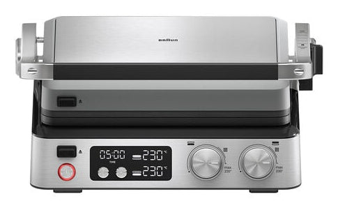 Braun MultiGrill 7 CG7044 contact electric grill silver/gray 2000 W Brand Braun
