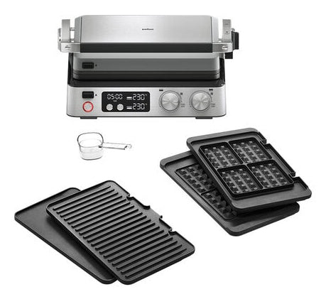 Braun MultiGrill 7 CG7044 contact electric grill silver/gray 2000 W Packaging status original