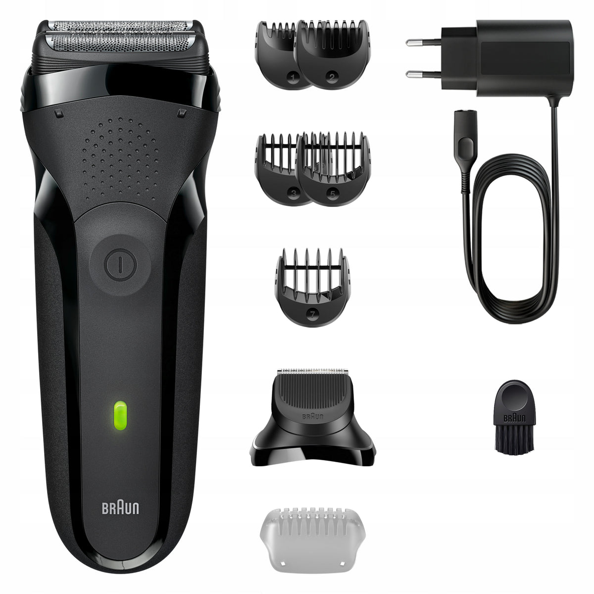 Braun Series 3 Electric Shaver, Razor, 300BT, Grey Manufacturer code 8700216735742