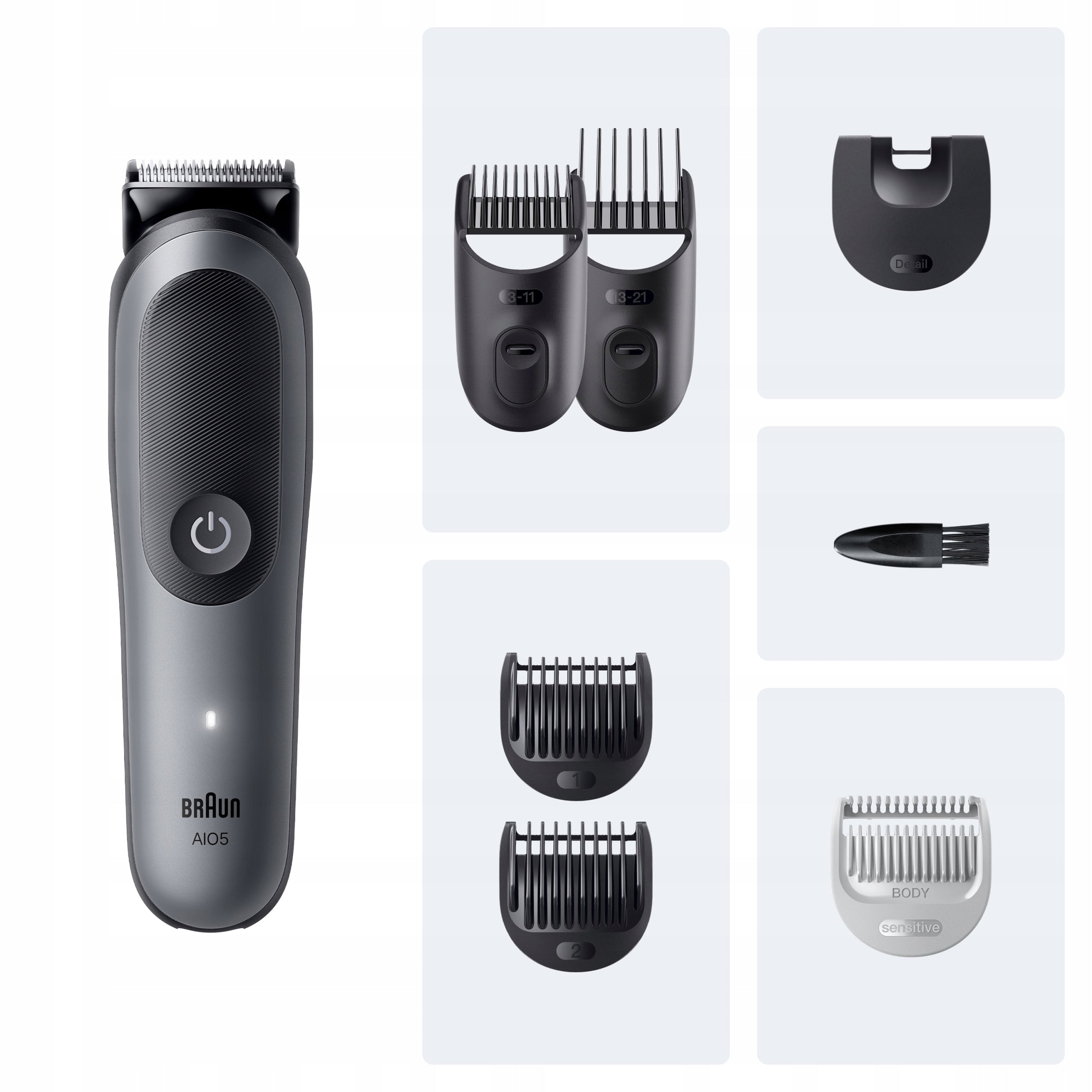 Braun Series 5 AIO5520 7in1 Men's Trimmer for Hair Trimming Packaging status original