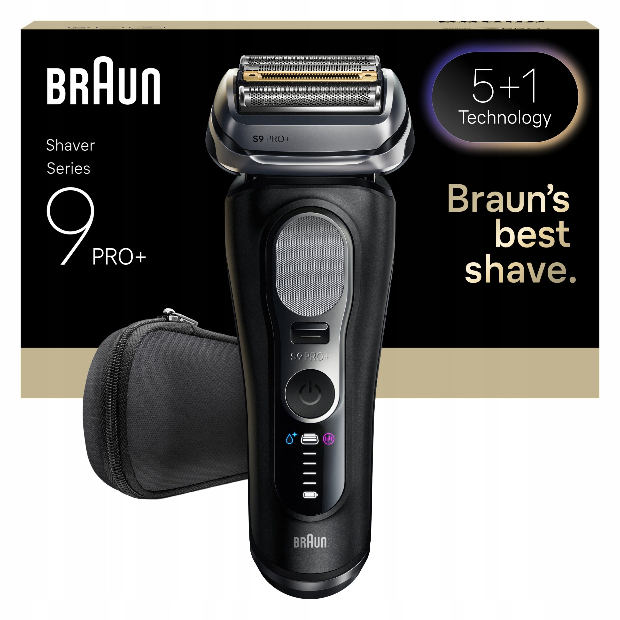 Braun Series 9 PRO+ 9600S Pro SensoAdapt Shaver, Gift for Guy Packaging status original