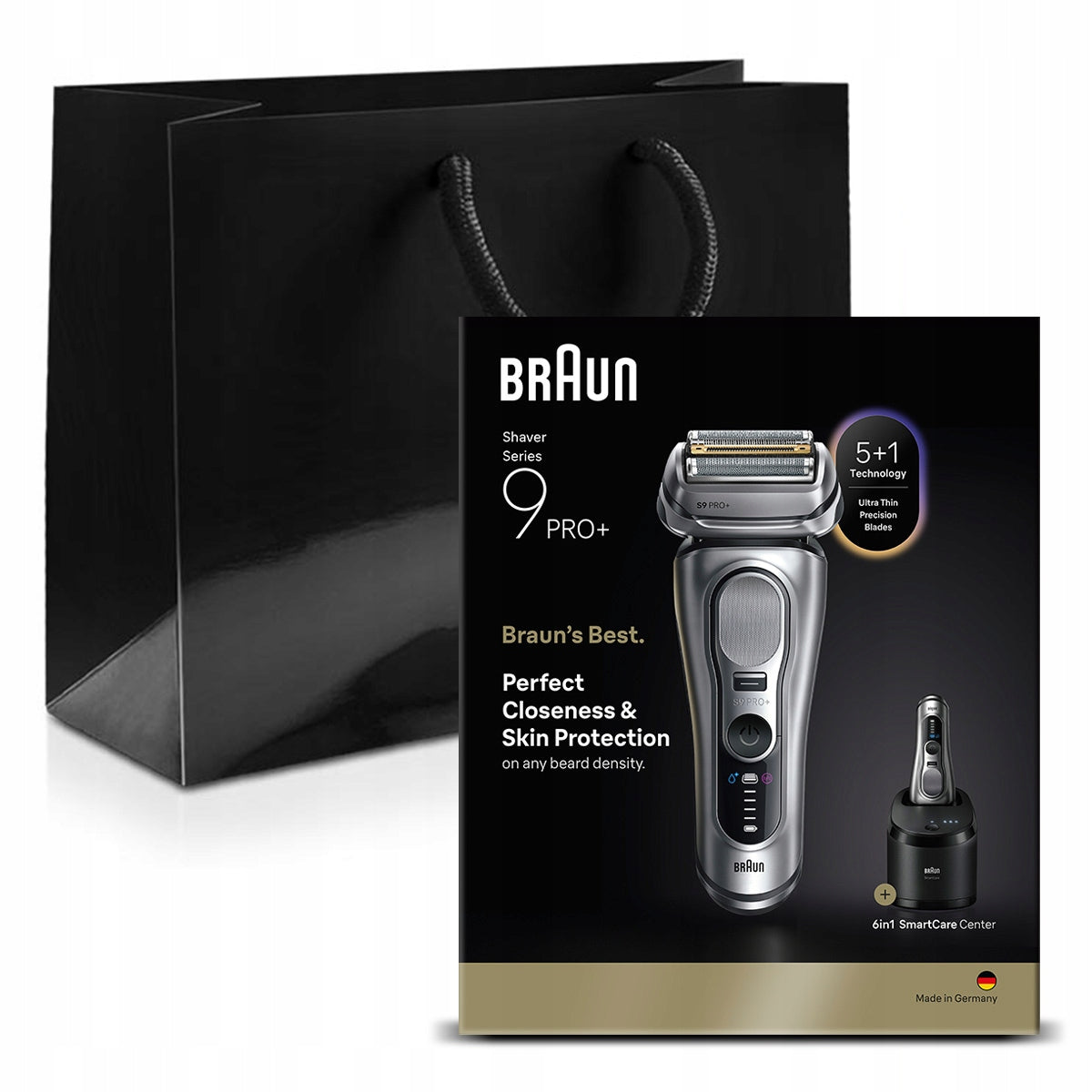 Braun Series 9 PRO+ SmartCare 6in1, Men's Shaver 9667CC, Gift for Guy
