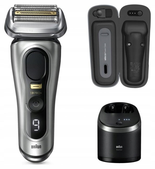 Braun Series 9 Pro+ Silver Electric Shaver
