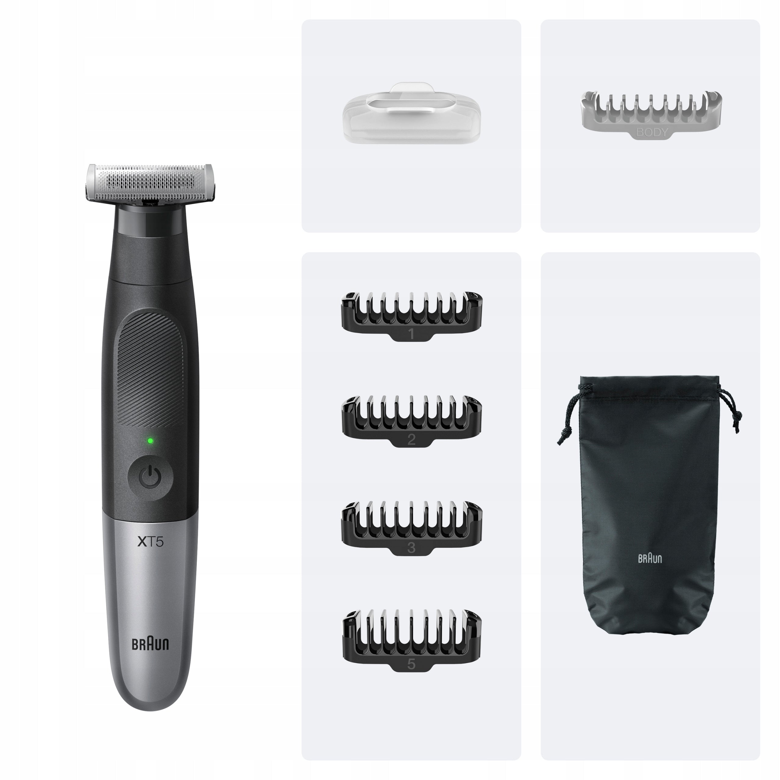 Braun Series X Beard Trimmer and Shaver + Extra Blade Styler XT20 Brand Braun