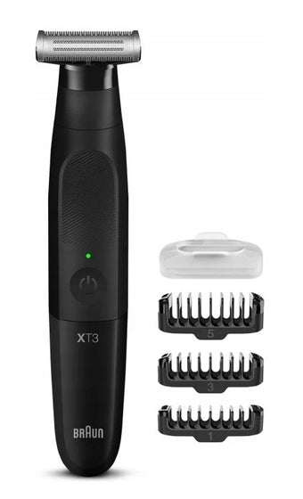 Braun Series X XT3100 Beard and Hair Trimmer, Gift for Guy