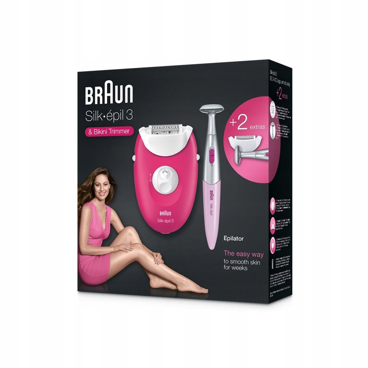 Braun Silk-épil 3 Epilator Manufacturer code SE 3-420