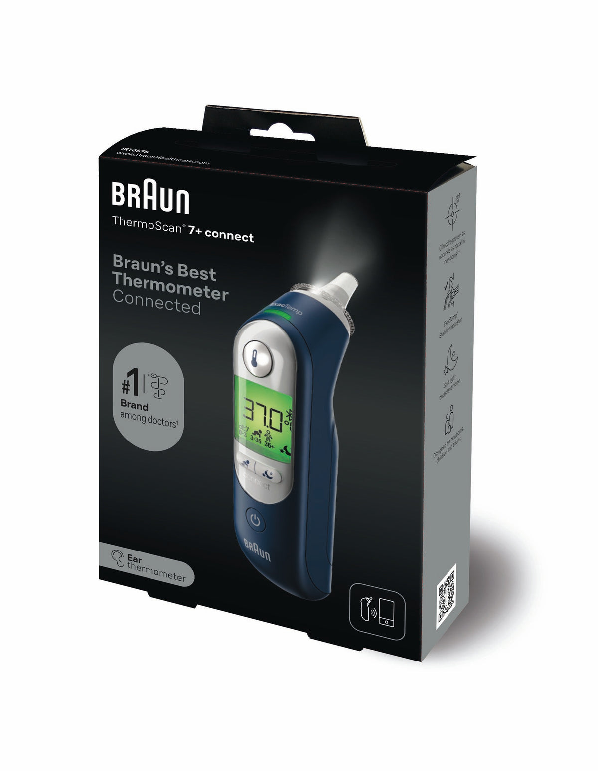 Braun ThermoScan 7+ connect In-ear thermometer