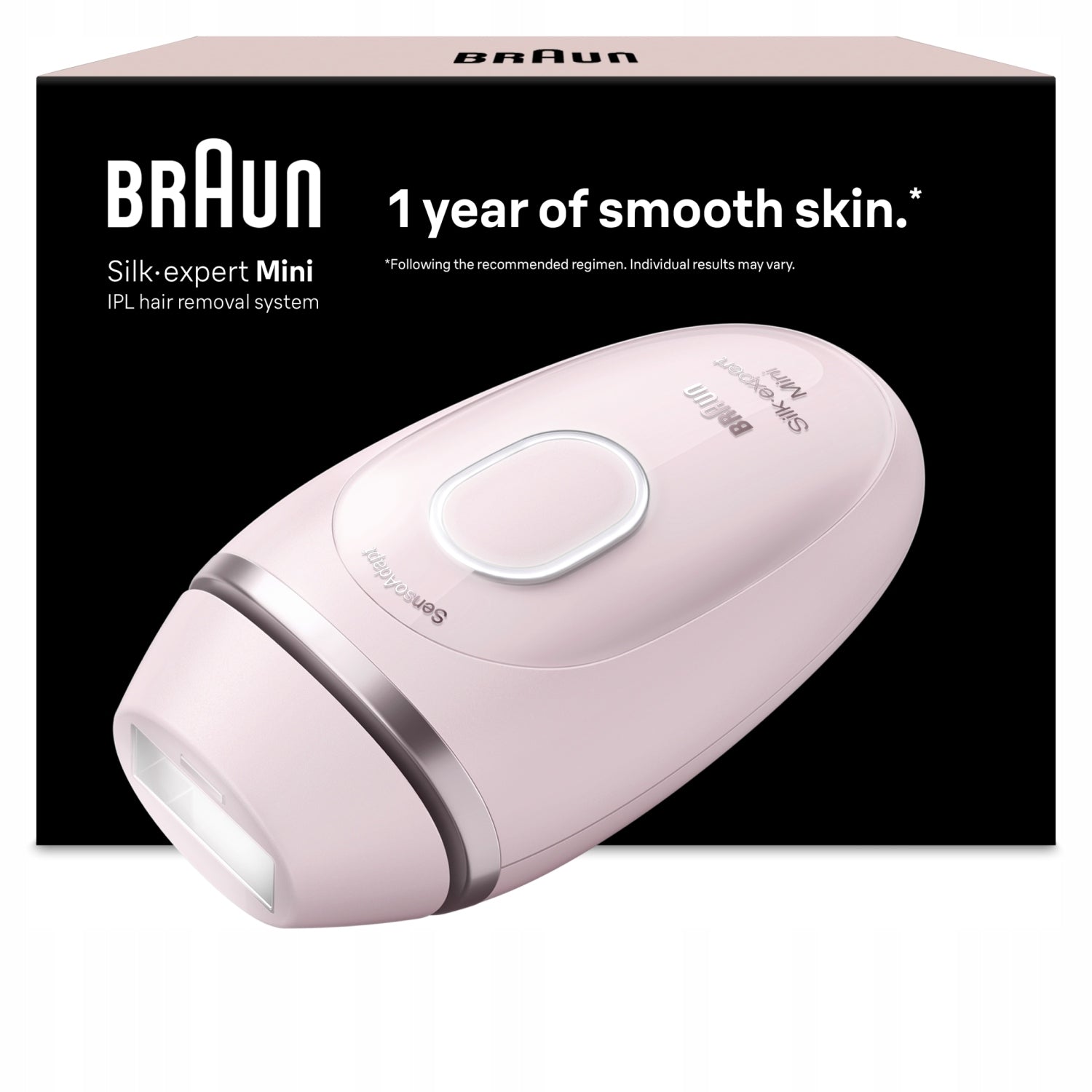 Braun epilator IPL Silk expert Mini full body laser hair removal+FREEBIE Manufacturer code 8006530145558