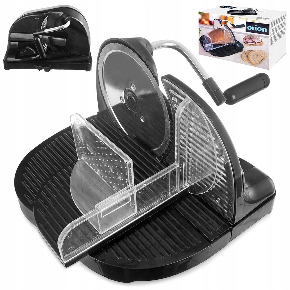 Bread Slicer Mechanical Compact Black ORION 31x30x20 cm