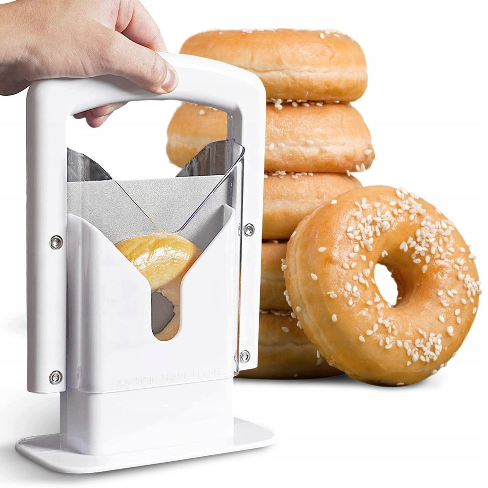 Bread and Bagel Slicer Guide for Safe Slicing Brand no brand