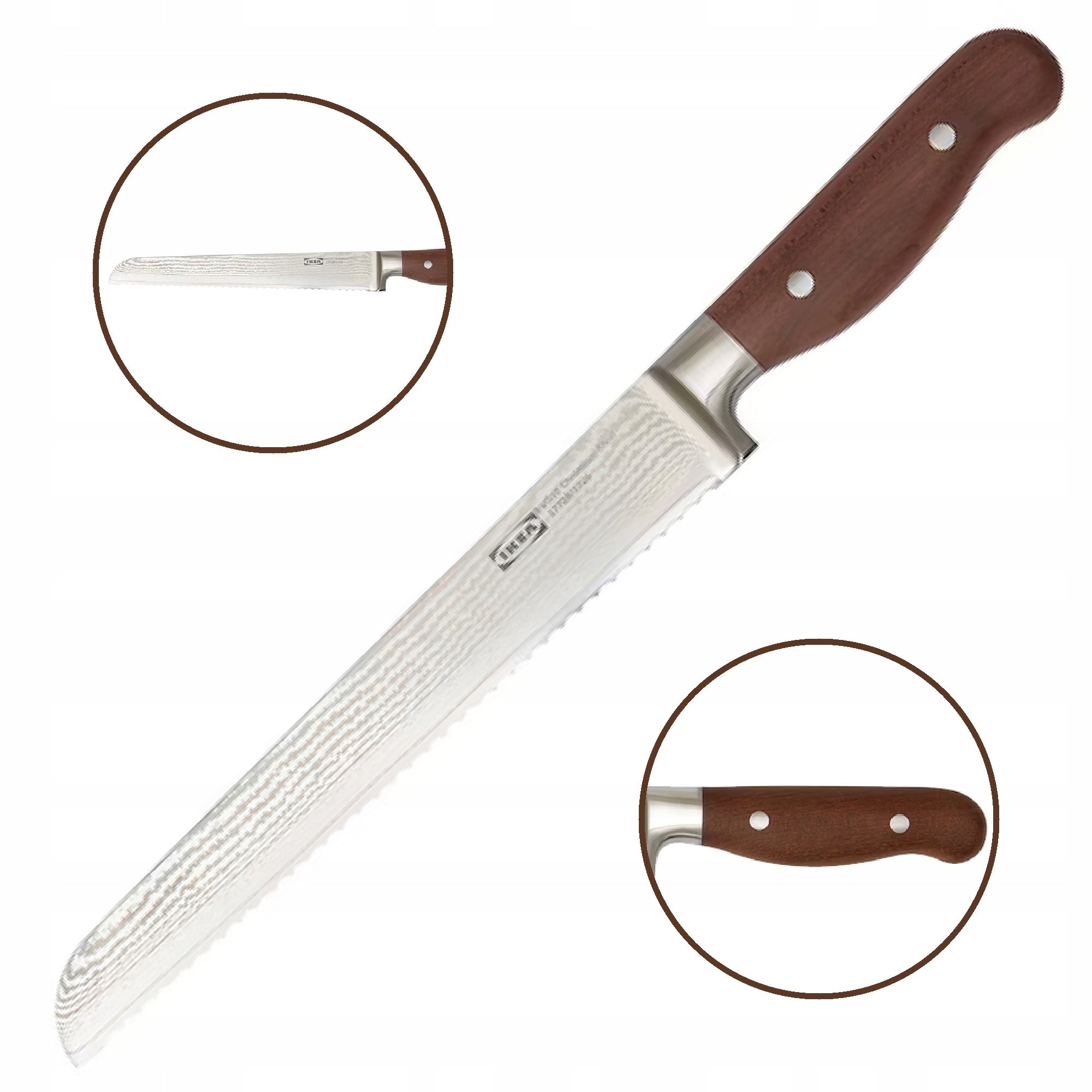 Bread knife IKEA 23 cm Brand IKEA
