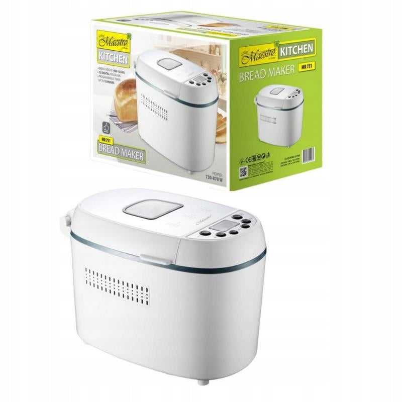 Bread maker Maestro MR-751 870W