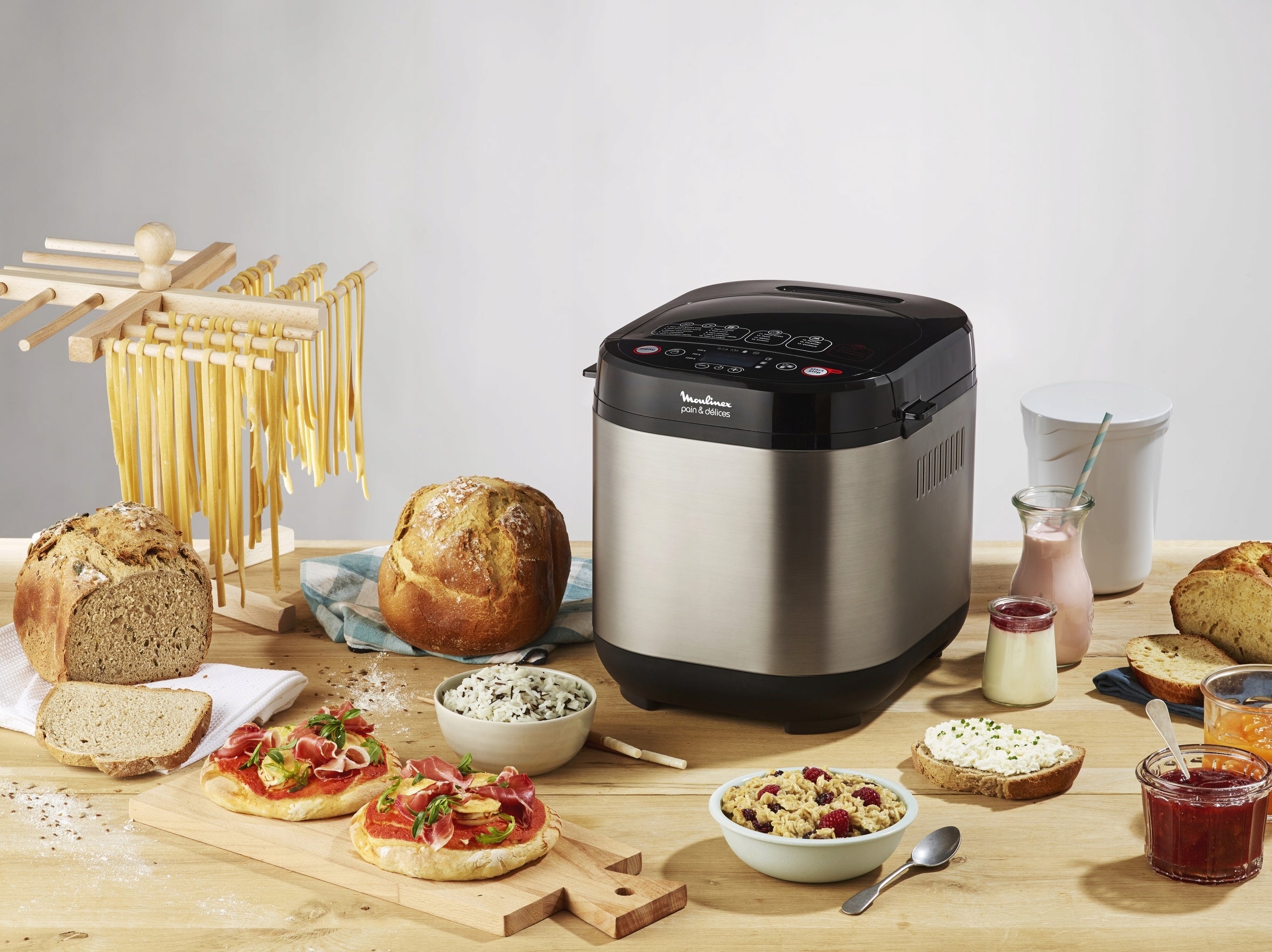 Bread maker Moulinex OW240E30 silver/grey 720 W Manufacturer code OW240E30