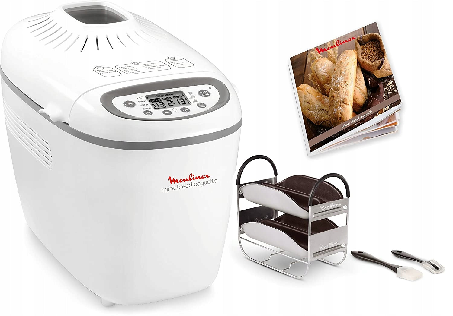 Bread maker Moulinex OW6101 white 1600 W